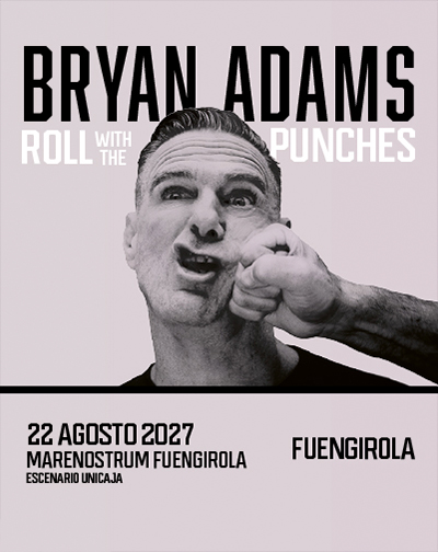 Concierto Bryan Adams: Roll With the Punches - Marenostrum Fuengirola en Málaga