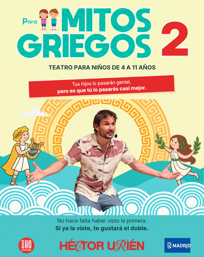 Mitos griegos para niños 2 en Madrid