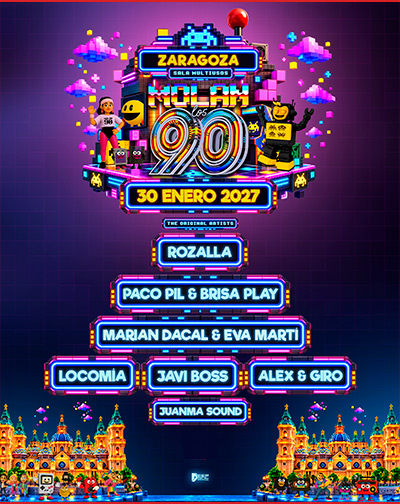 Festival Molan los 90 - Zaragoza 2026 en Zaragoza