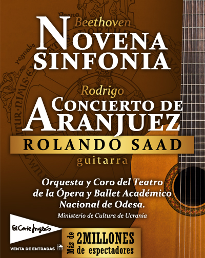 Concierto Novena Sinfonía & C.Aranjuez en Málaga